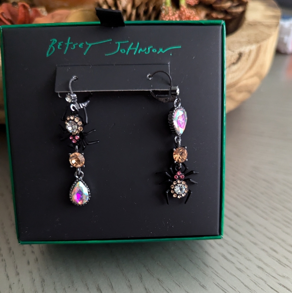 Betsy Johnson Halloween earrings collection